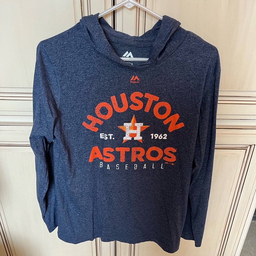 Majestic Navy Houston Astros Hoodie
